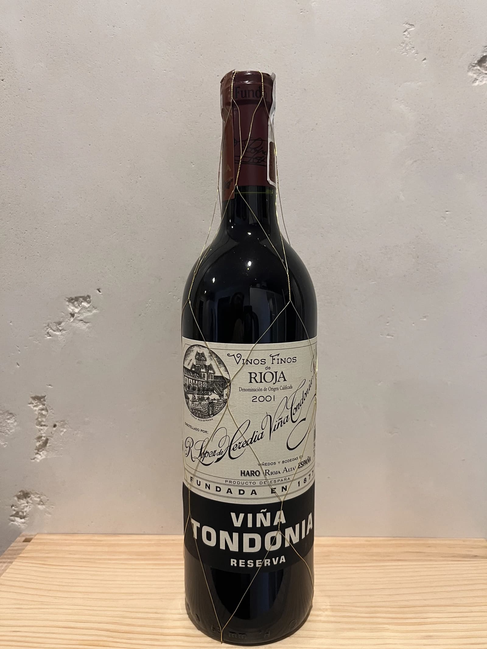 R. López de Heredia Viña Tondonia Tinto Reserva 2001