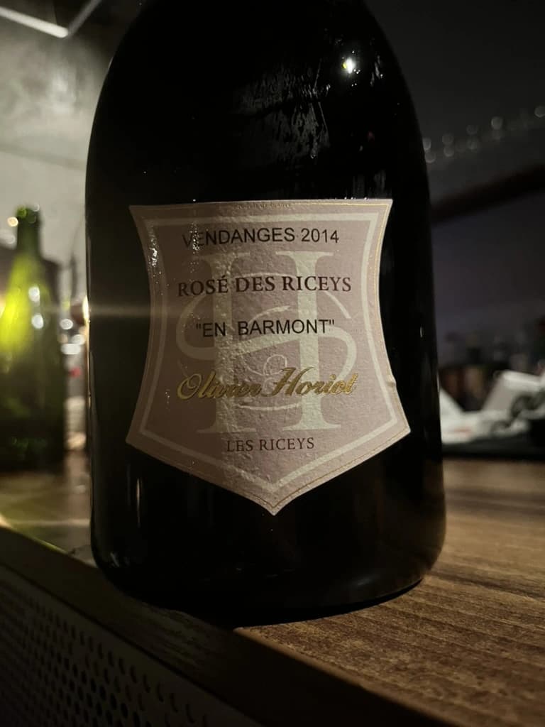 Olivier Horiot Rosé des Riceys En Barmont 2014