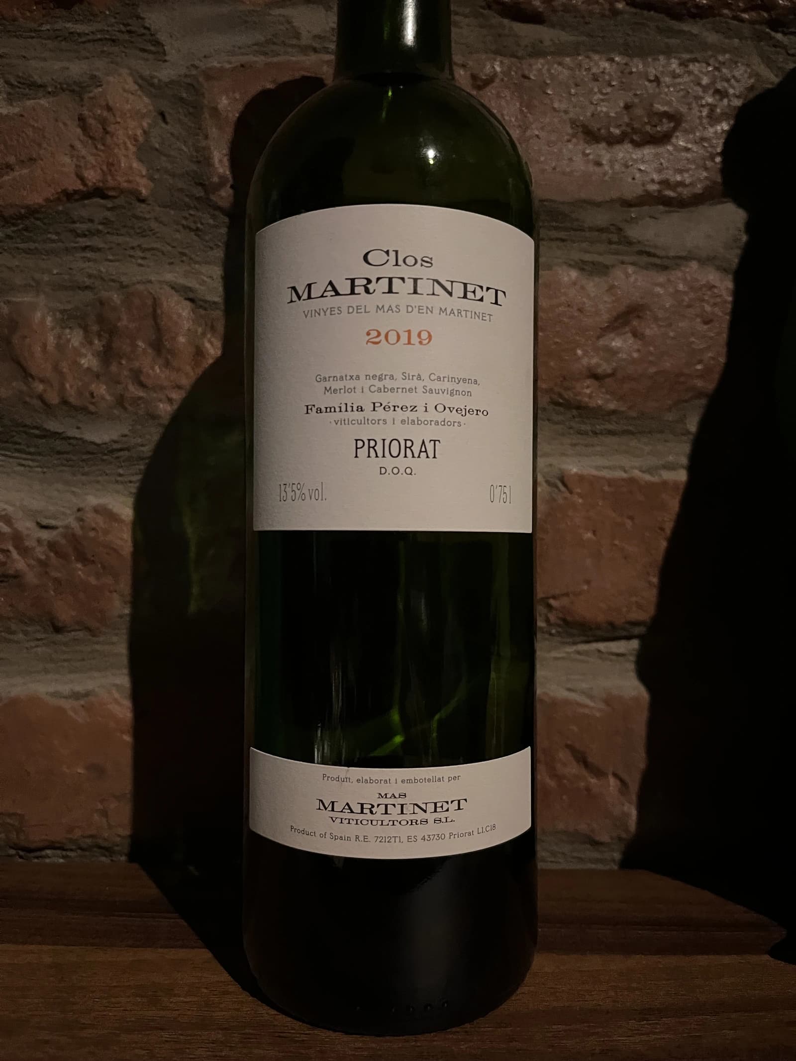 Mas Martinet Clos Martinet 2019