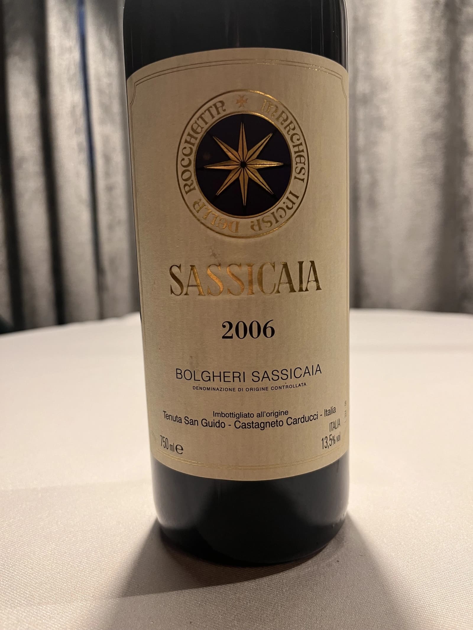 Tenuta San Guido Sassicaia 2006