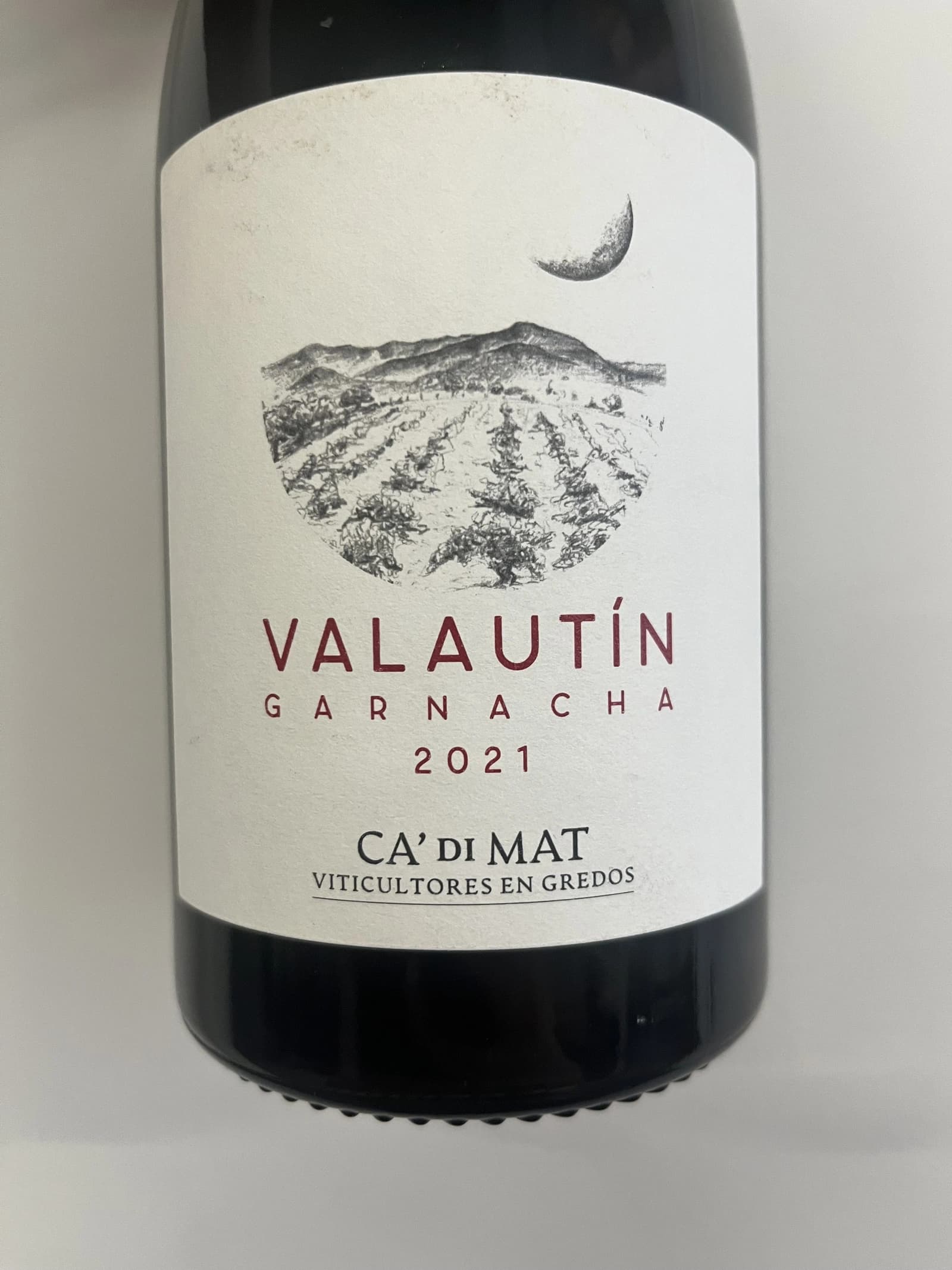 Ca' di Mat Valautín Garnacha 2021